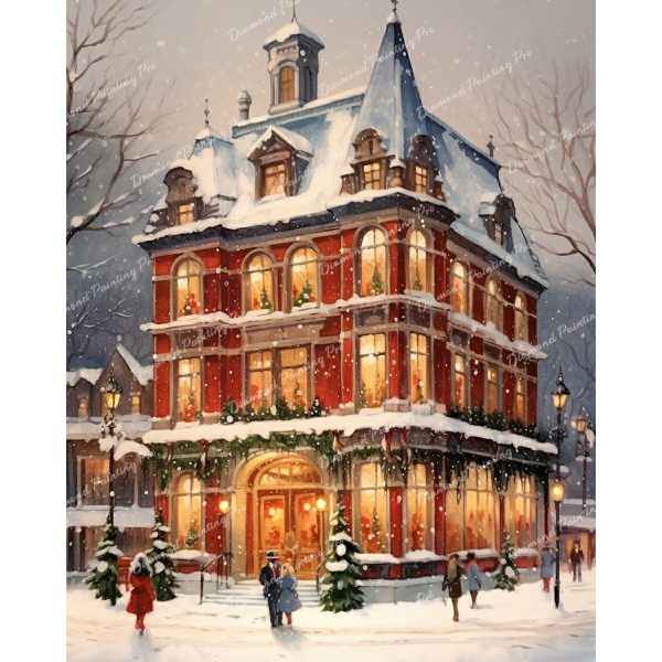 Nostalgia in the Snow | Diamond Painting on Sale - Image 2