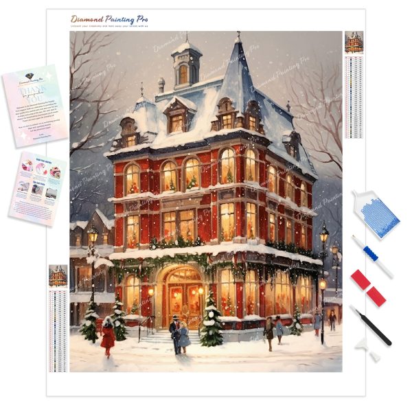 Nostalgia in the Snow | Diamond Painting on Sale